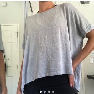 Flowy gray tee
